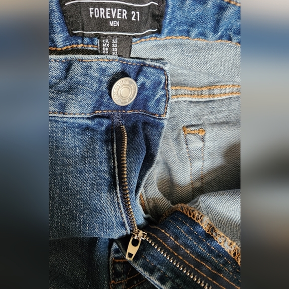 Forever 21 Men Skinny Fit Size 33 - Picture 8 of 11